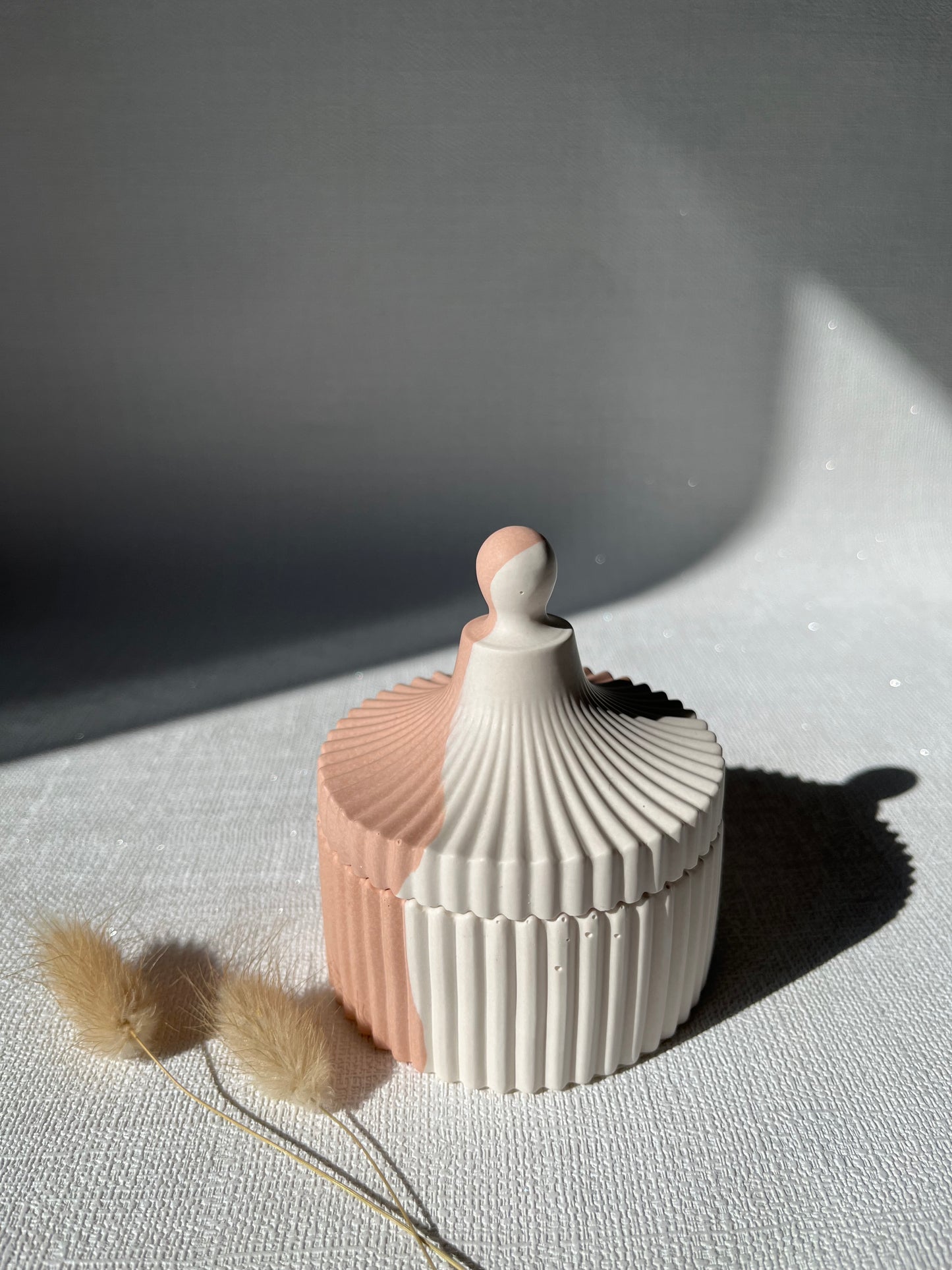 Trésor sucré 💍 Boîte à bijoux artisanale en Jesmonite