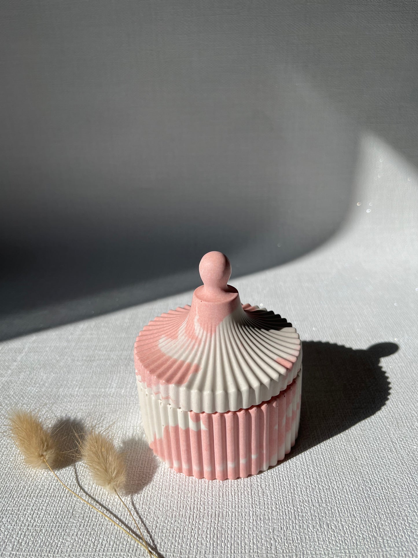Trésor sucré 💍 Boîte à bijoux artisanale en Jesmonite