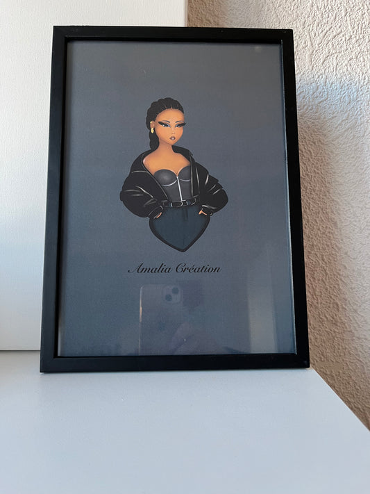 Nyra AFFICHE A4 - INDOMPTABLE