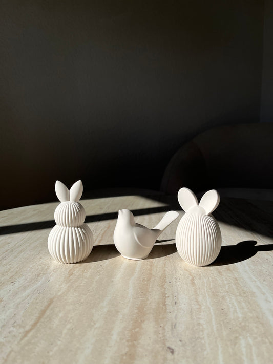 Soft Shapes – Lapins & Oiseau