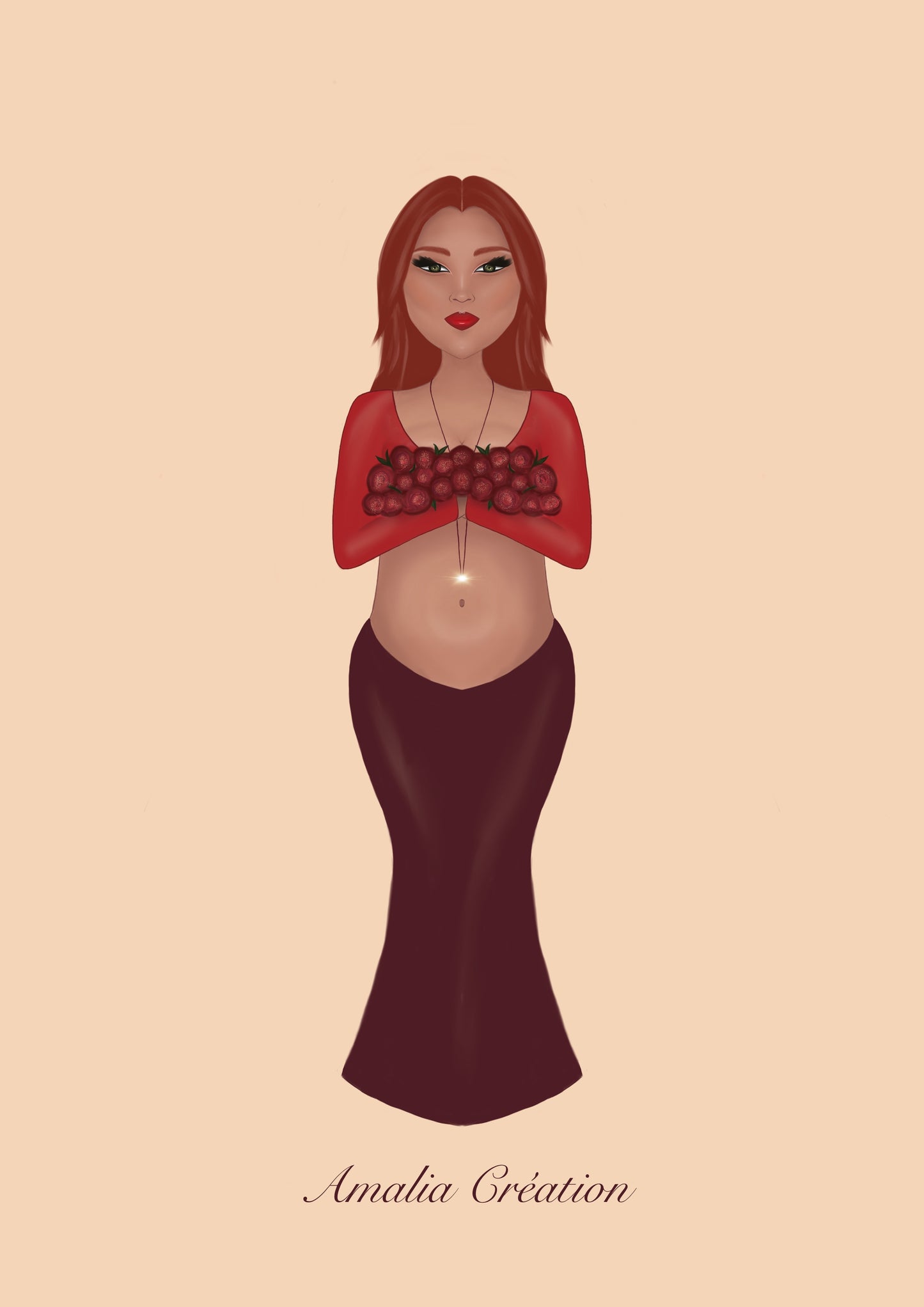 Camille 🌟 AFFICHE A4 – MATERNITÉ & GRÂCE INTEMPORELLE 🌟 Célébrez la beauté douce et puissante d’un instant suspendu.