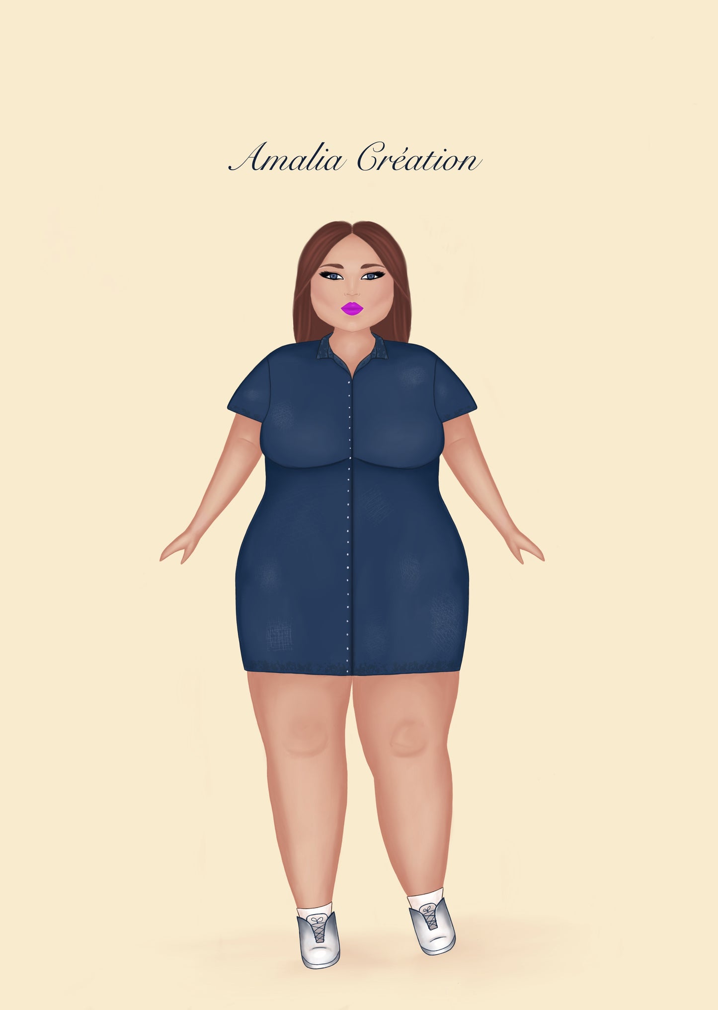 Maéva  AFFICHE A4 – BEAUTÉ PLURIELLE