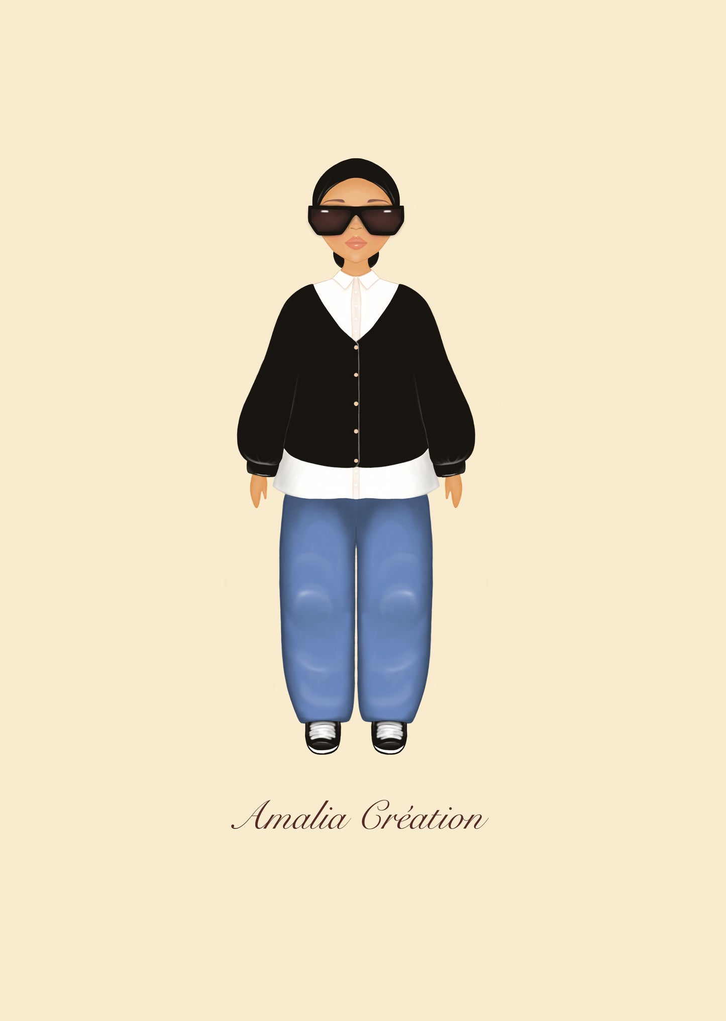 Lilla AFFICHE A4 – QUEEN URBAINE