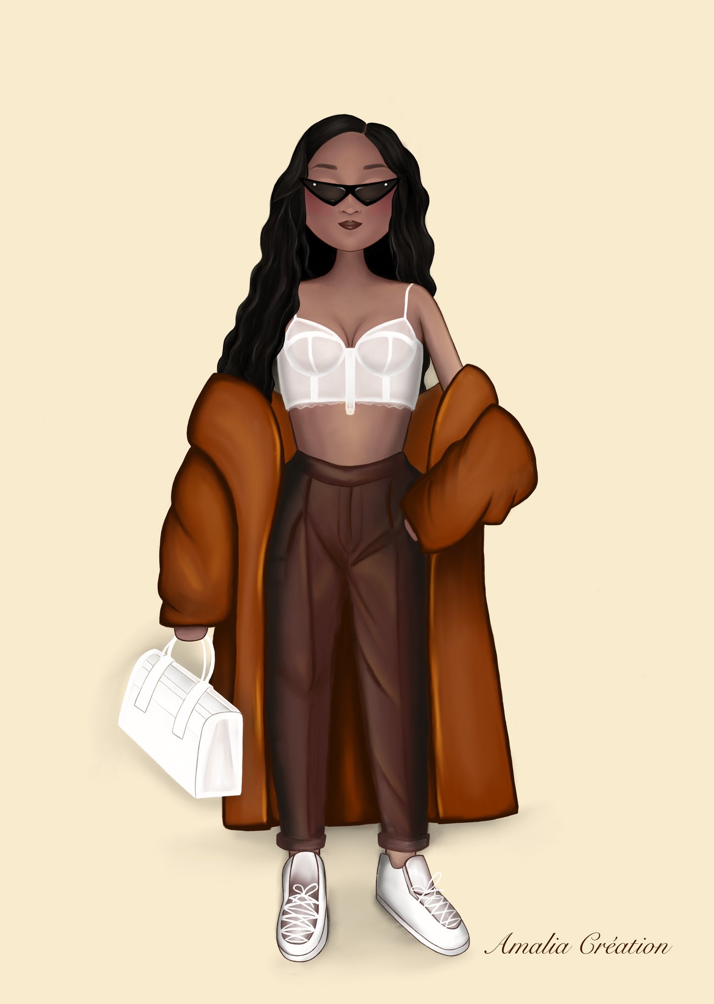 Kayla AFFICHE A4 – GIRL POWER