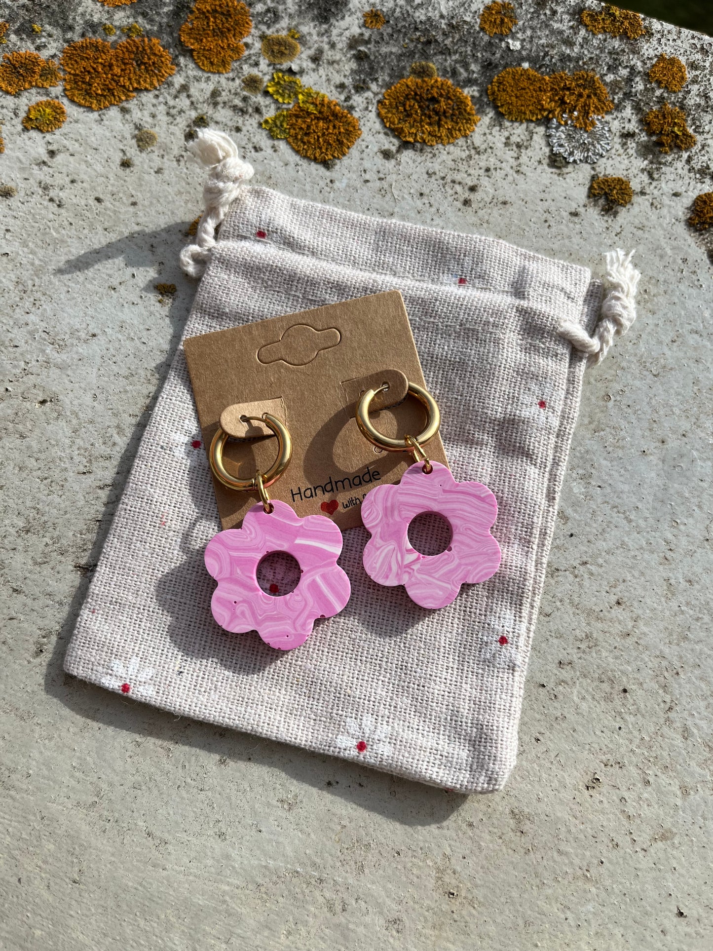 Fleur - Boucles d’oreilles en édition limitée