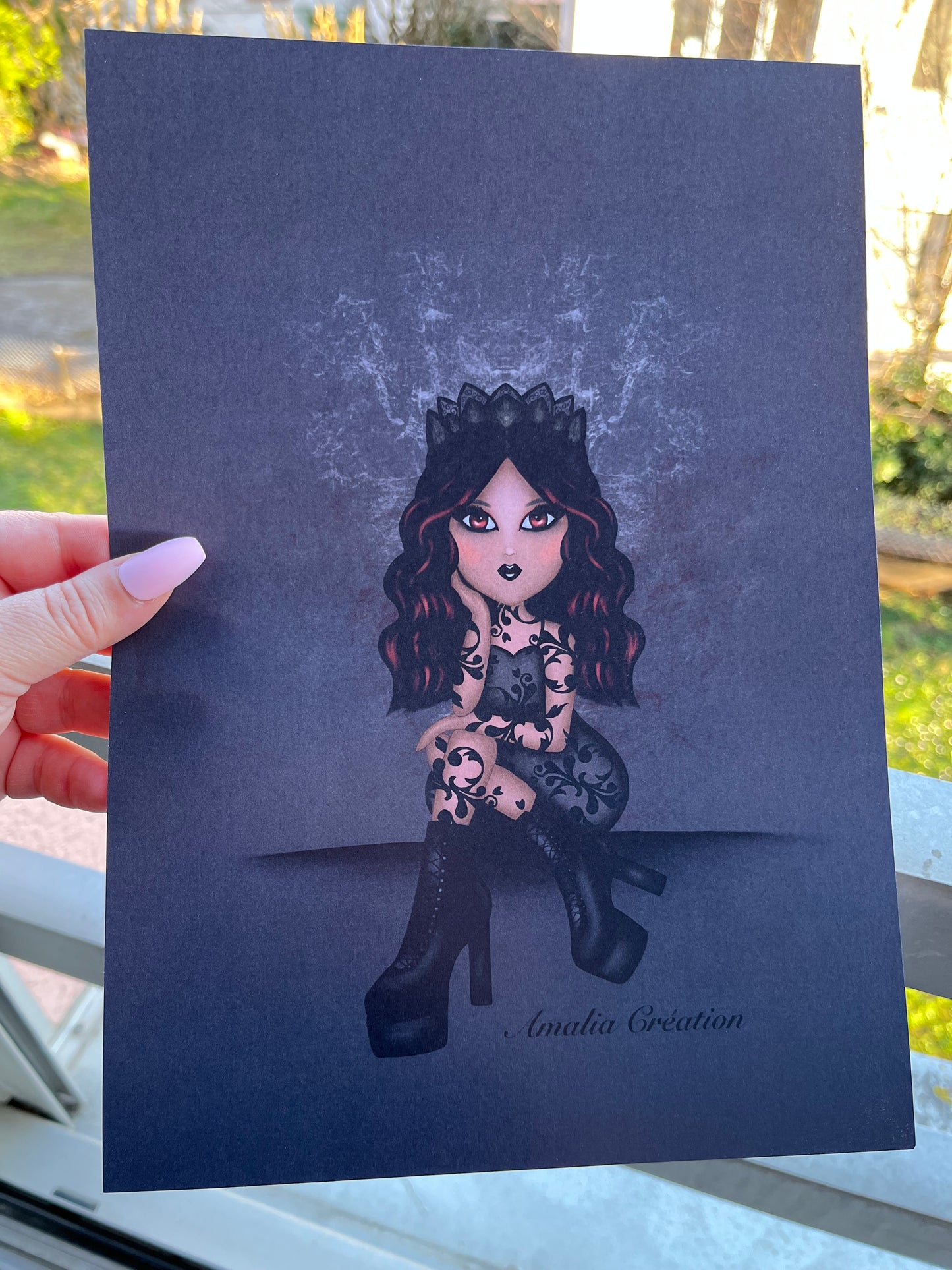 Scarlett AFFICHE A4 - DARK MAJESTY