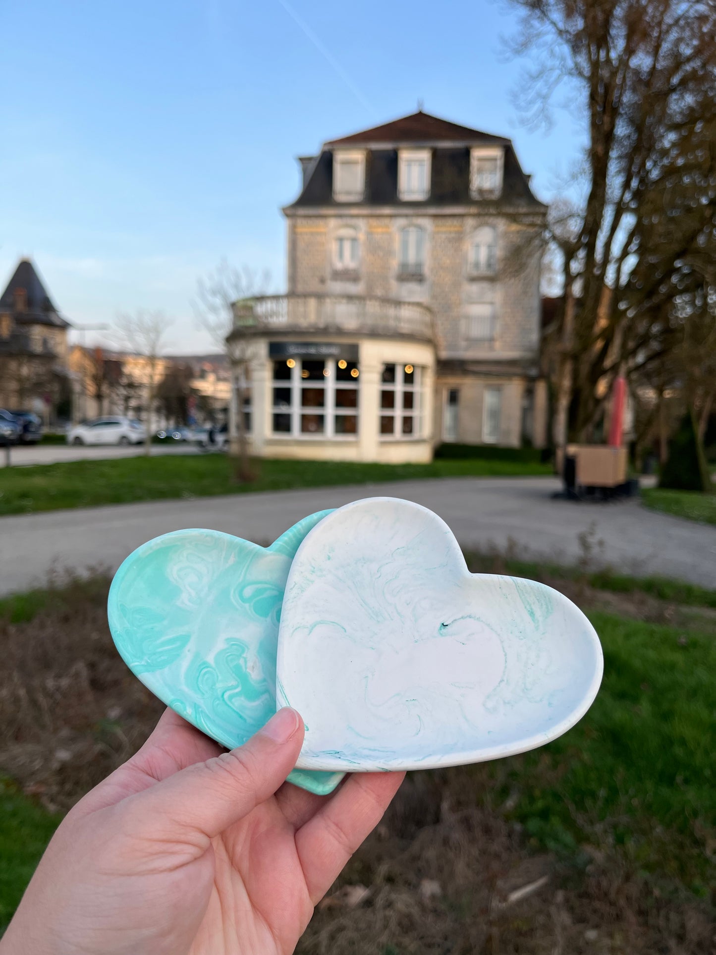 Lagune – Petit plateau décoratif