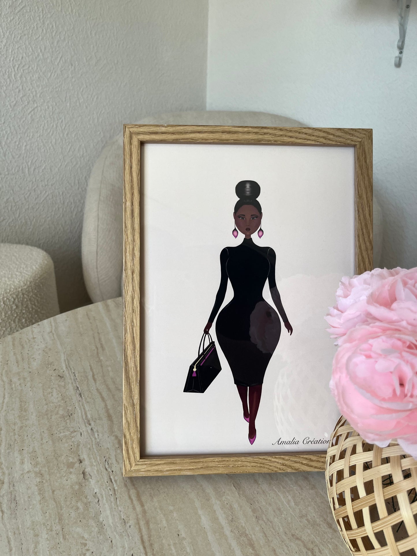 Inaya AFFICHE A4 – FORTE & ÉLÉGANTE