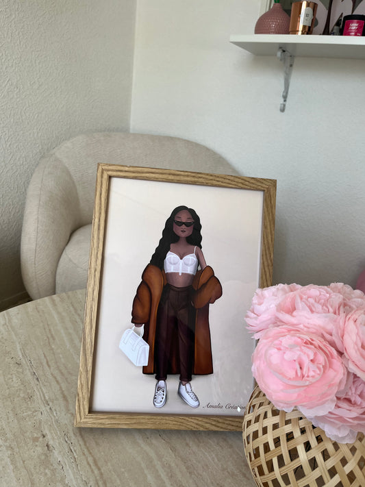 Kayla AFFICHE A4 – GIRL POWER