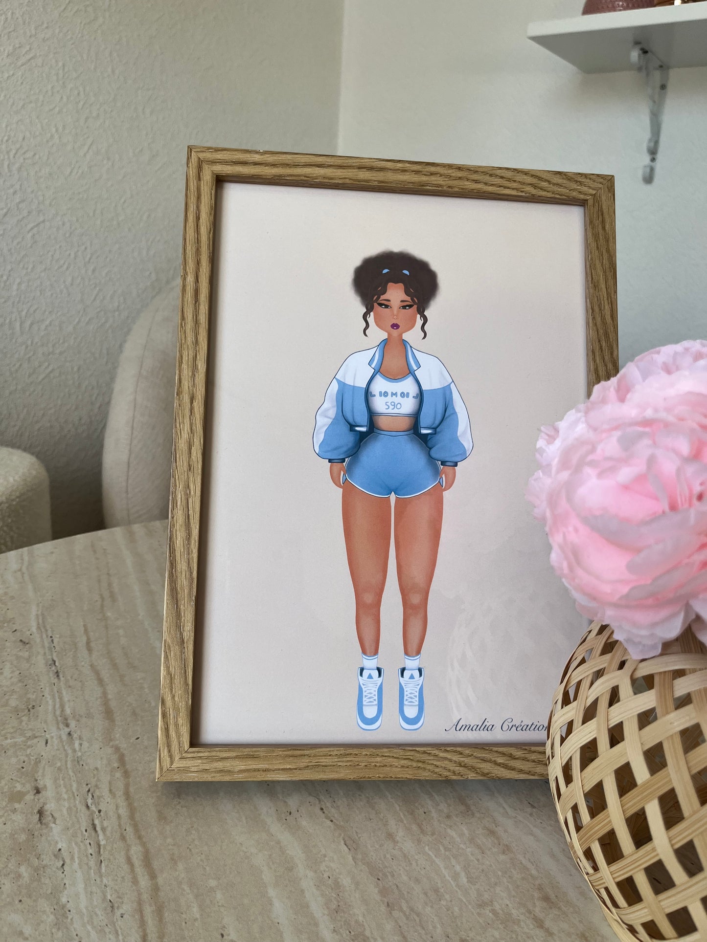 Félicia AFFICHE A4 – SPORTIVE & DÉTERMINÉE