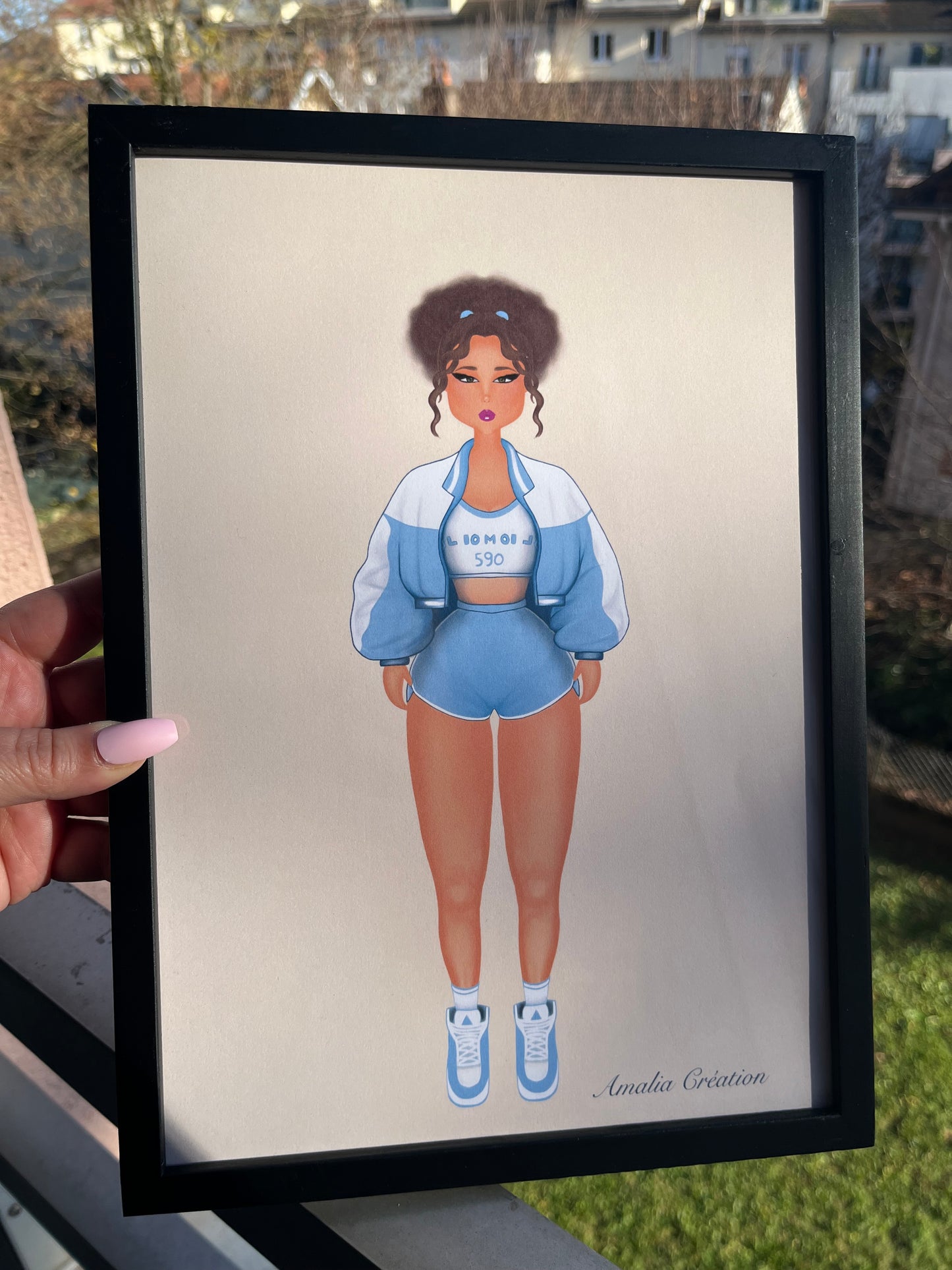 Félicia AFFICHE A4 – SPORTIVE & DÉTERMINÉE