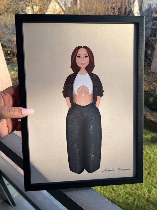 Alba AFFICHE A4 – AUDACE & RÉUSSITE