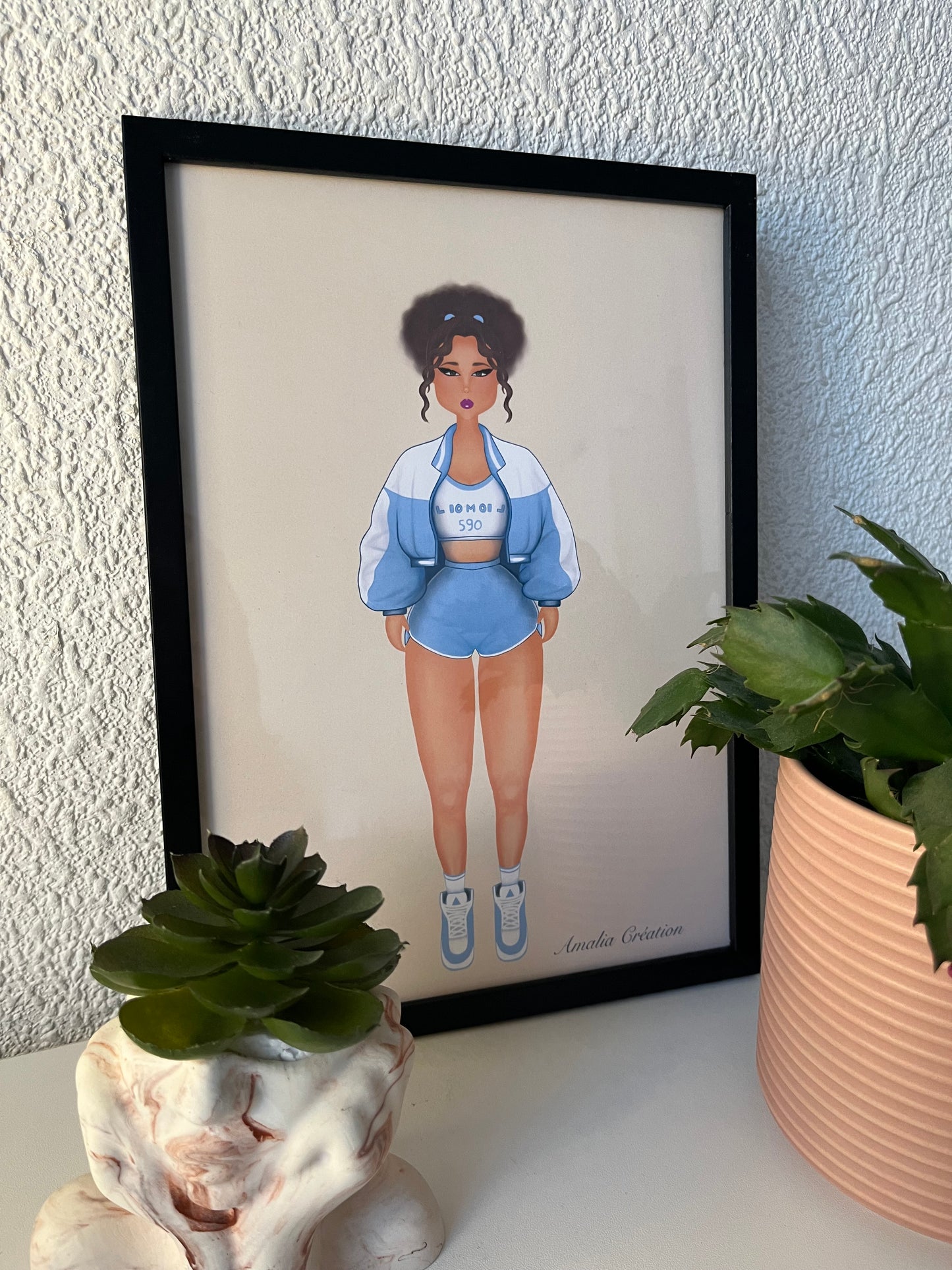 Félicia AFFICHE A4 – SPORTIVE & DÉTERMINÉE